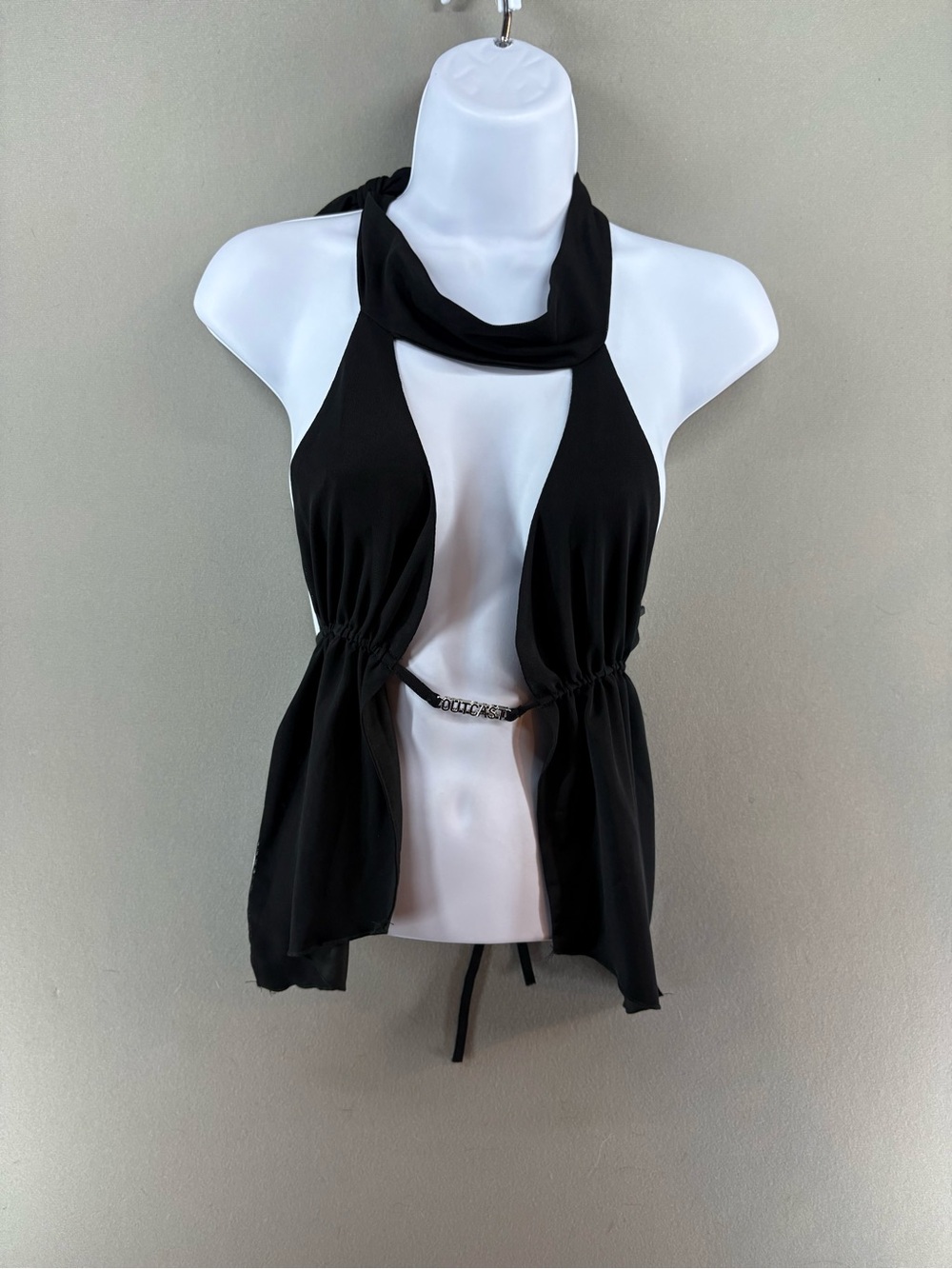 Outcast Clothing Women Larine Top Black Size Small Black Nwt Night Party